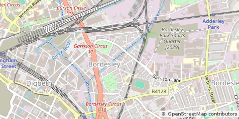 Map of Birmingham