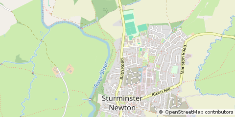 Map of Dorset