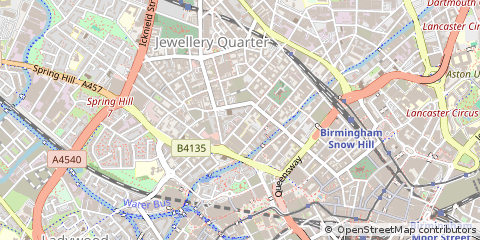 Map of Birmingham