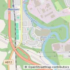 Map of Dumbarton