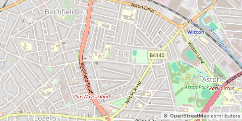 Map of Birmingham
