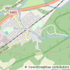 Map of Neath