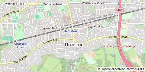 Map of Manchester