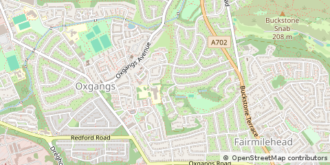 Map of Edinburgh