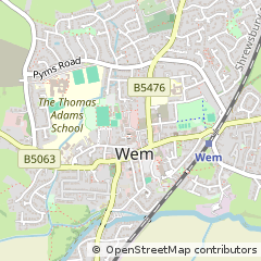 Map of WEM, Shropshire