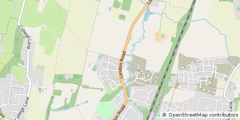 Map of Hassocks, West Sussex