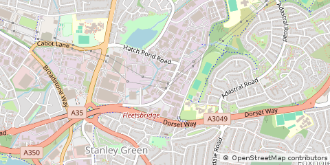 Map of Poole