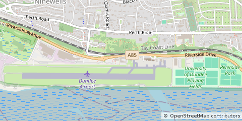 Map of Dundee