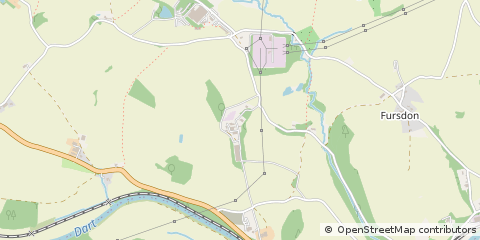 Map of Buckfastleigh, Devon