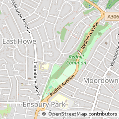 Map of Bournemouth