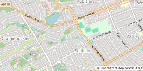 Map of Aberdeen