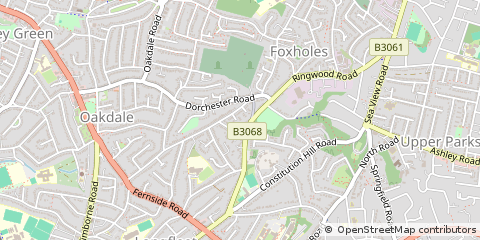 Map of Poole