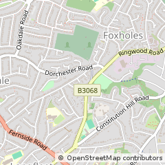 Map of Poole