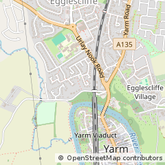 Map of Stockton-on-Tees
