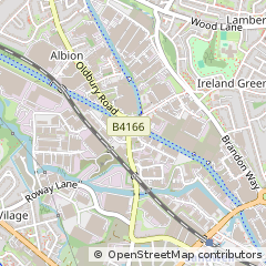 Map of West Bromwich, West Midlands