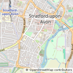 Map of Stratford-Upon-Avon
