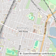 Map of Cambridge, Cambridgeshire