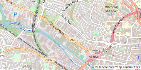 Map of Leeds