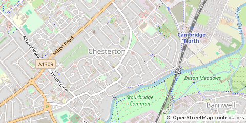 Map of Cambridge