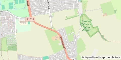 Map of Sunderland
