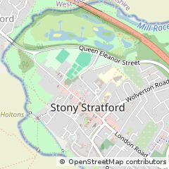 Map of Milton Keynes, Buckinghamshire