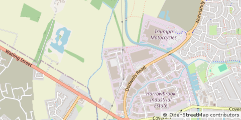Map of Estate Hinckley, Leicestershire