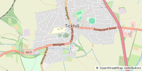 Map of Doncaster