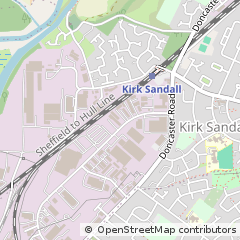 Map of Doncaster
