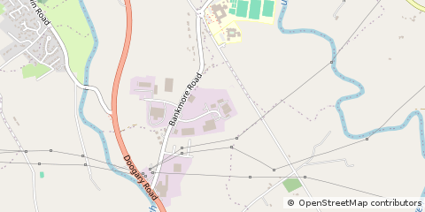 Map of Omagh, CO. Tyrone