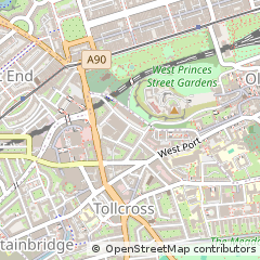 Map of Edinburgh