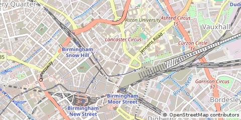 Map of Birmingham