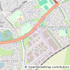 Map of Milton Keynes