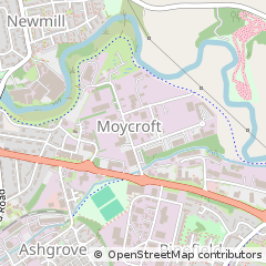 Map of Elgin, Moray
