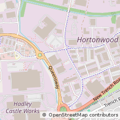Map of Telford, Shropshire