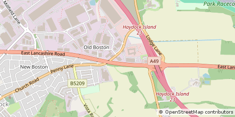 Map of ST. Helens