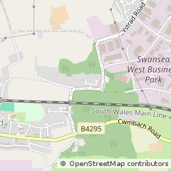 Map of Swansea