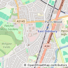 Map of Manchester
