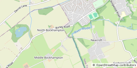 Map of Christchurch
