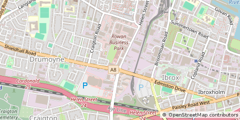 Map of Glasgow
