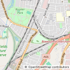 Map of Stockton-on-Tees