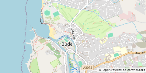 Map of Cornwall