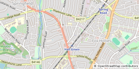 Map of Birmingham