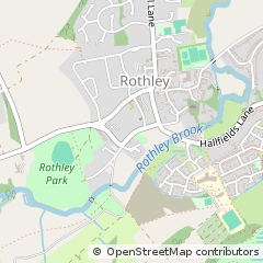 Map of Rothley, Leicestershire