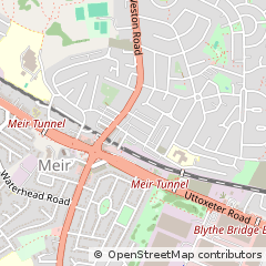 Map of Stoke-on-Trent