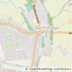Map of Brighouse, West Yorkshire