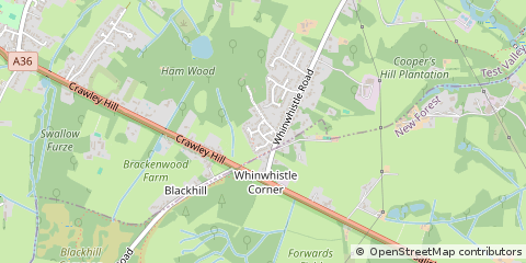 Map of Romsey