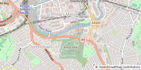 Map of Bristol
