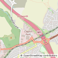 Map of Dodworth, Barnsley