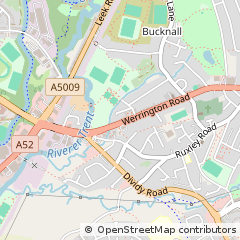 Map of Stoke-on-Trent, Staffordshire