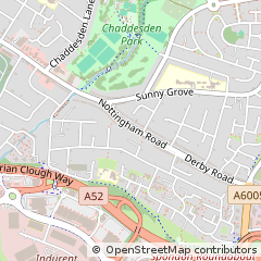 Map of Derby